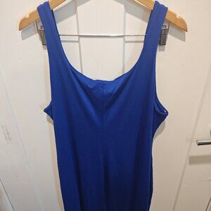 IRIS ROYAL BLUE DRESS  (SIZE 3X)